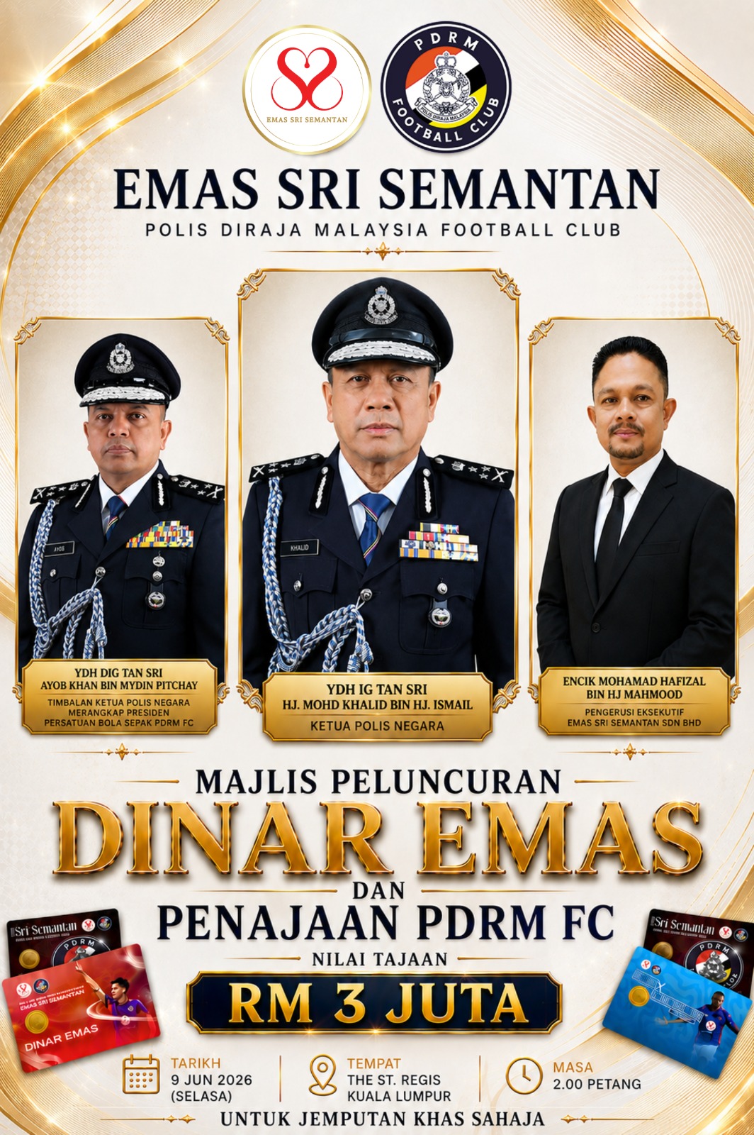PDRM FC RM3 Juta