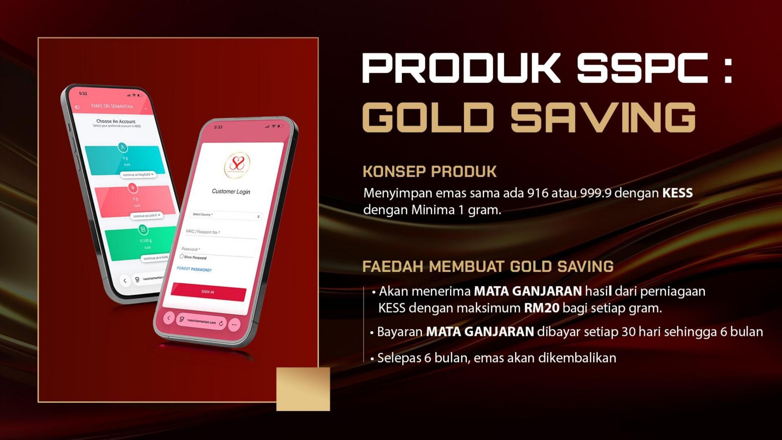 SSPC Gold Saving